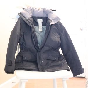 L.L. Bean Down Jacket w/ Removable Faux Fur Hood